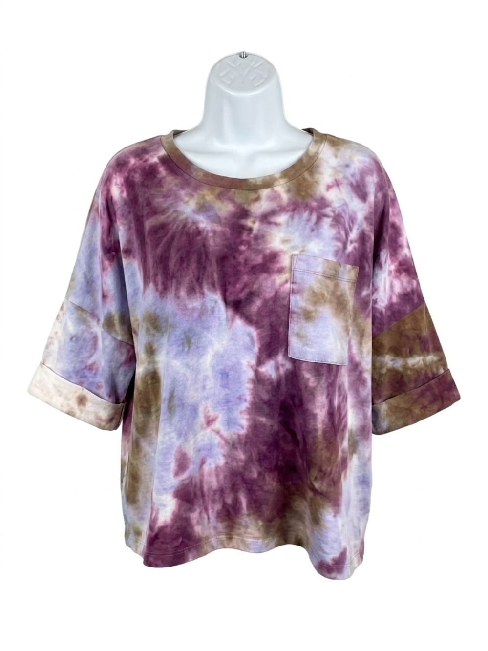 NEW HONEYME boxy top in purple